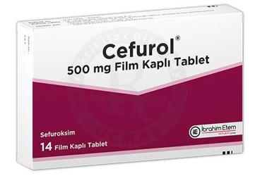 CEFUROL 500 mg 14 film tablet kutu görseli