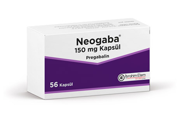 NEOGABA 150 mg 56 kapsül kutu görseli