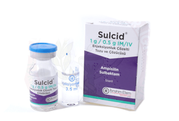 SULCID IM/IV 1 gr 1 flakon kutu görseli