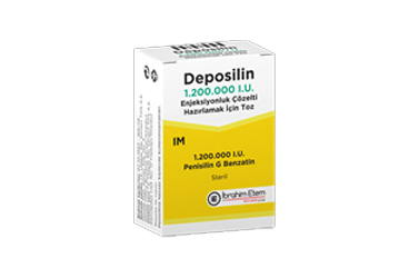 DEPOSILIN 1.2 IU 1 flakon kutu görseli