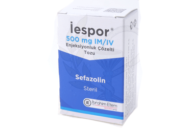 IESPOR IV/IM 500 mg 1 flakon kutu görseli