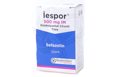 IESPOR IM 500 mg 1 ampül kutu görseli