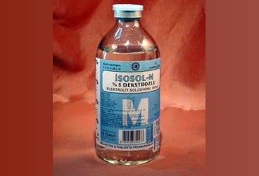 ISOSOL-M % 5 DEKSTROZLU ELEKTROLIT solüsyonu 500 ml(setli) kutu görseli