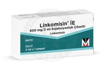 LINKOMISIN 600 mg 1 ampül kutu görseli