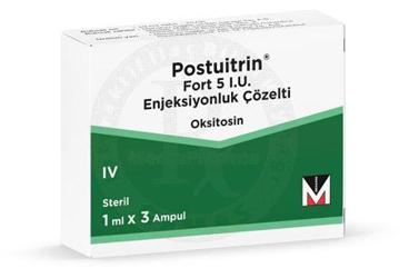POSTUITRIN-N 5IU 3 ampül kutu görseli