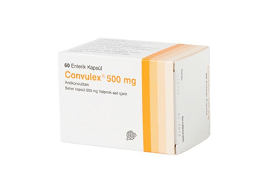 CONVULEX 500 mg 60 kapsül kutu görseli