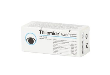 THILOMIDE 1.78 mg 5 ml oft.solüsyon kutu görseli