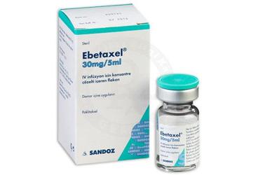 EBETAXEL EBEWE 30mg/5ml enjektabl kutu görseli