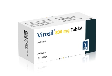 VIROSIL 800 mg 25 tablet kutu görseli