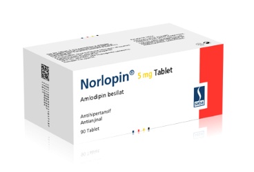 NORLOPIN 5 mg 90 tablet kutu görseli
