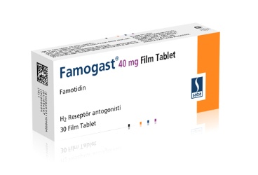 FAMOGAST 40 mg 30 film tablet kutu görseli