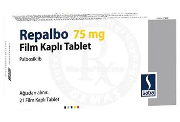 REPALBO 75 mg film kaplı tablet (21 film kaplı tablet) kutu görseli