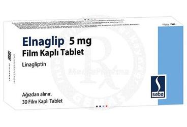 ELNAGLIP 5 mg film kaplı tablet (30 film kaplı tablet) kutu görseli