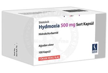 HYDMOXIA 500 mg sert kapsül (100 kapsül) kutu görseli