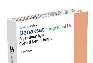 DONAKSAT 1 mg/10 ml IV enj. için çöz. içeren 5 ampül kutu görseli