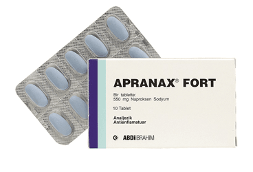 APRANAX FORTE 550 mg 10 tablet kutu görseli