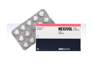NEXIVOL 10 mg 84 tablet kutu görseli