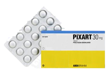 PIXART 30 mg 60 tablet kutu görseli