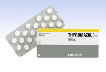 THYROMAZOL 5 mg 30 tablet kutu görseli