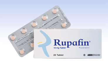 RUPAFIN 10 mg 20 tablet kutu görseli