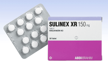 SULINEX 150 mg XR 28 tablet kutu görseli