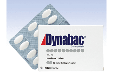 DYNABAC 10 enterik kaplı tablet kutu görseli
