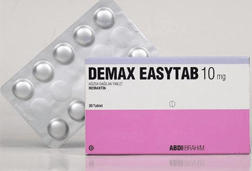 DEMAX EASYTAB 10 mg 30 ağızda dağılan tablet kutu görseli