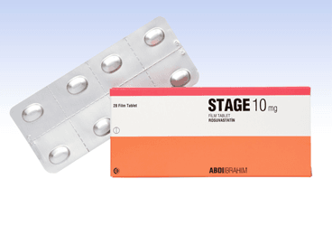 STAGE 10 mg 28 film tablet kutu görseli
