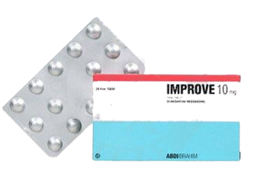 IMPROVE 10 mg 84 film tablet kutu görseli