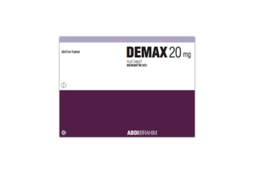 DEMAX 20 mg 84 film tablet kutu görseli