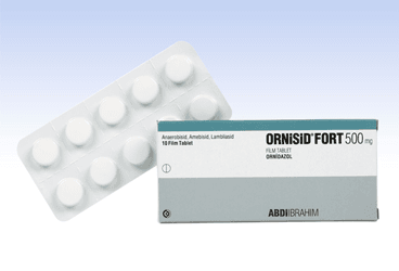 ORNISID FORT 500 mg 10 film tablet kutu görseli