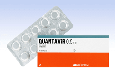 QUANTAVIR 0.5 mg 30 film tablet kutu görseli