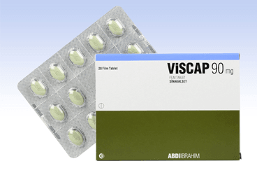 VISCAP 90 mg 28 film tablet kutu görseli