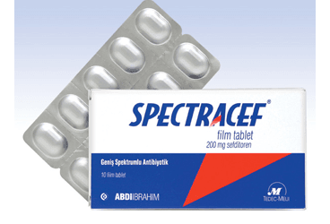 SPECTRACEF 200 mg 10 tablet kutu görseli