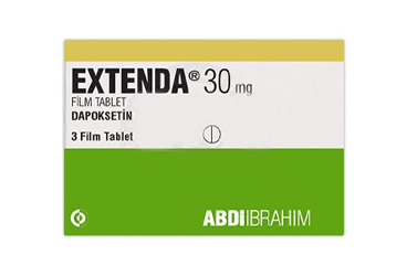 EXTENDA 30 mg 3 film kaplı tablet kutu görseli