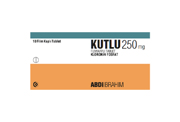 KUTLU 250 mg 10 film kaplı tablet { Abdi İbrahim İlaç } kutu görseli