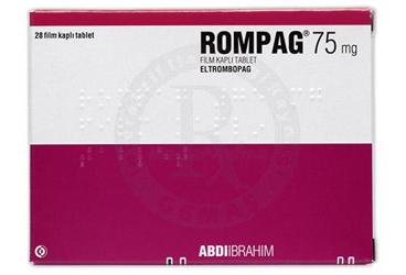 ROMPAG 75 mg film kaplı tablet (28 tablet) kutu görseli