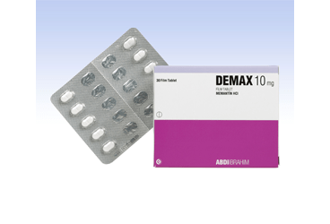 DEMAX 10 mg 50 film tablet kutu görseli