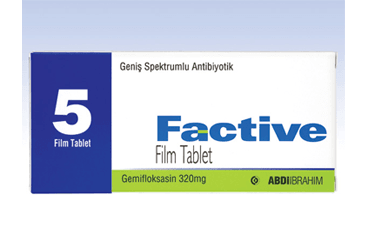 FACTIVE 320 mg 5 tablet kutu görseli