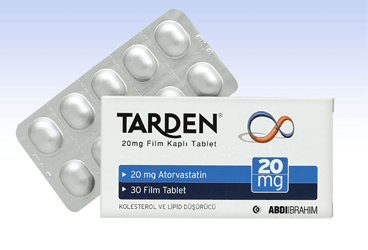 TARDEN 20 mg 30 film tablet kutu görseli