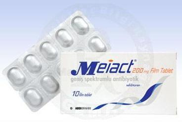 MEIACT 200 mg 10 film tablet kutu görseli