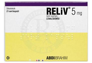 RELIV 5 mg sert kapsül (21 adet) kutu görseli