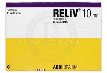 RELIV 10 mg sert kapsül (21 adet) kutu görseli
