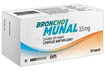 BRONCHO-MUNAL 3.5 mg çocuklar için kapsül (30 kapsül) kutu görseli