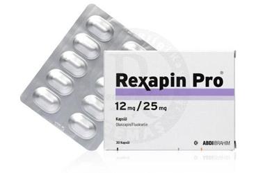 REXAPIN PRO 12 mg / 25 mg kapsül (30 kapsül) kutu görseli