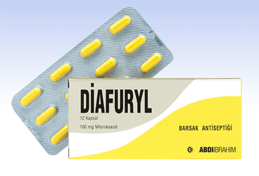 DIAFURYL 100 mg 12 kapsül kutu görseli