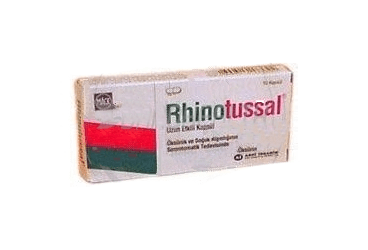 RHINOTUSSAL uzun etkili 10 kapsül kutu görseli