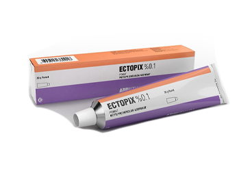 ECTOPIX %0.1 15 gr yağlı pomad kutu görseli