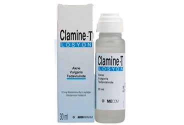 CLAMINE-T 10 mg 30 ml losyon kutu görseli