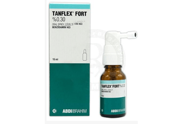 TANFLEX FORT %0.3 oral sprey 15 ml kutu görseli